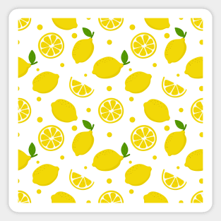 Sliced Lemons Sticker